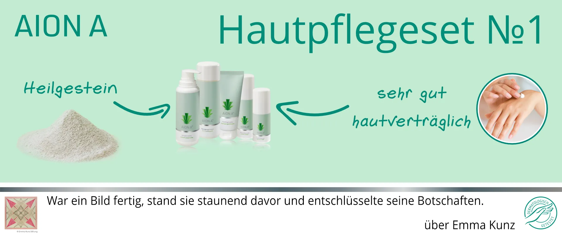 Large Aion A Skincare set 1 by Emma Kunz