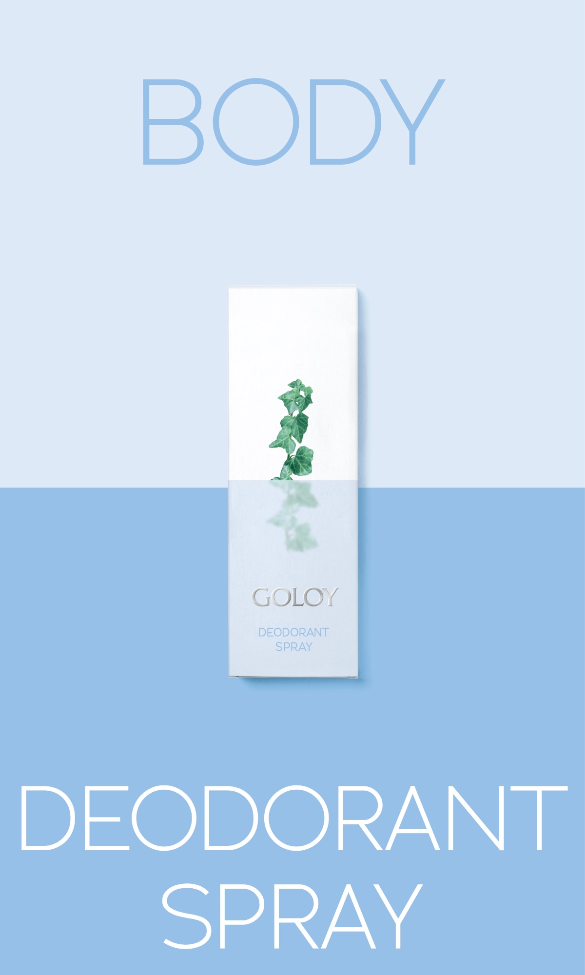 Goloy Deodorant Spray Goloy Deo